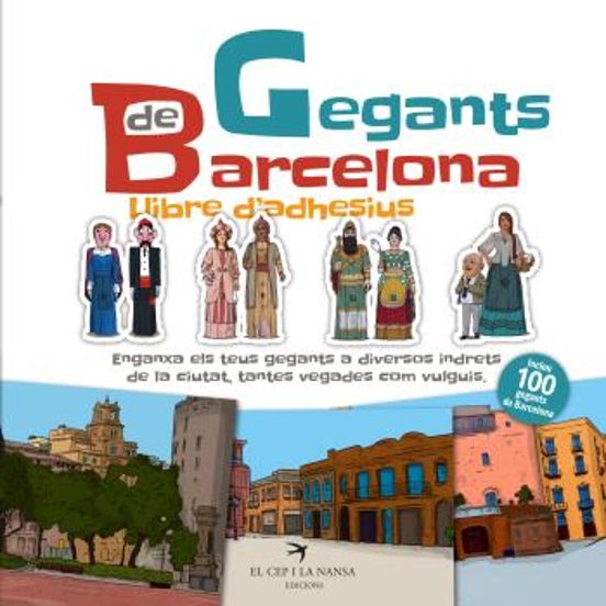 Gegants De Barcelona. Llibre D'adhesius