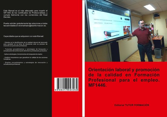 Mf1446 Orientacion Laboral Y Promocion De La Calidad En La Formacion P