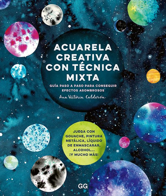Acuarela Creativa Con Técnica Mixta