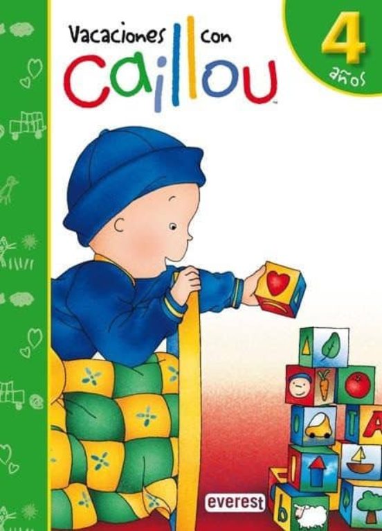 En Vacaciones Con Caillou 4 Años