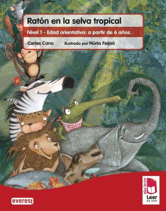 Plan Lector Leer Es Vivir. Ratón En La Selva Tropical. Cuaderno De Lec