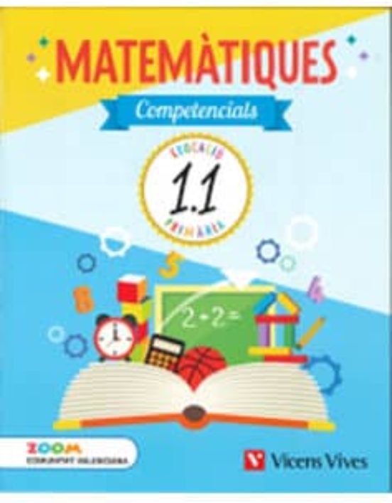 Matemaiques Competencials 1º Educacion Primaria Quadern Projecte Zoom