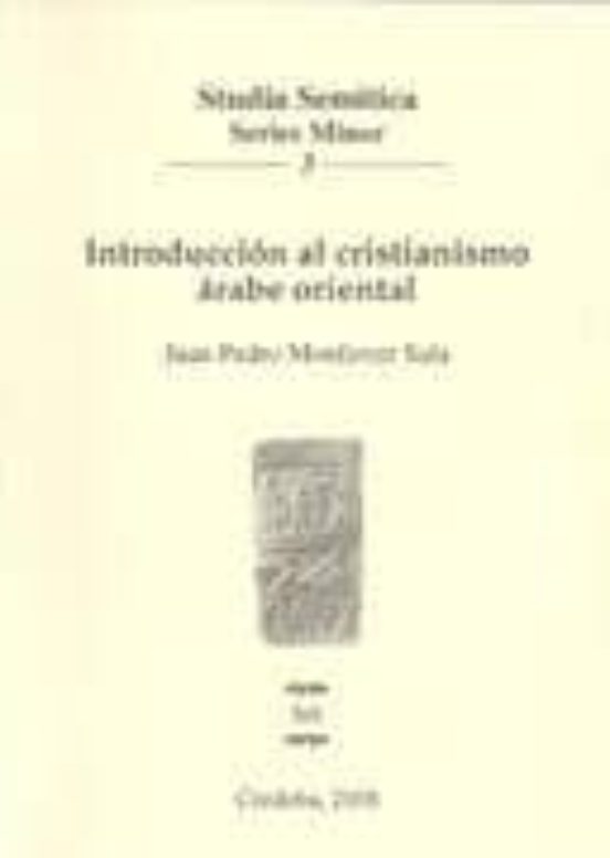 Introducción Al Cristianismo Árabe Oriental