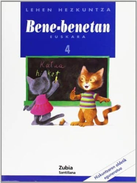 Bene Benetan Euskera 4º Educacion Primaria