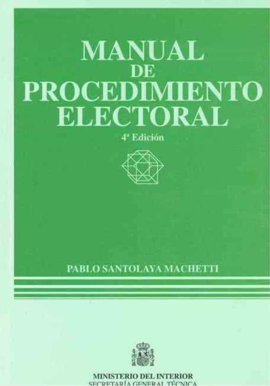 Manual De Procedimiento Electoral