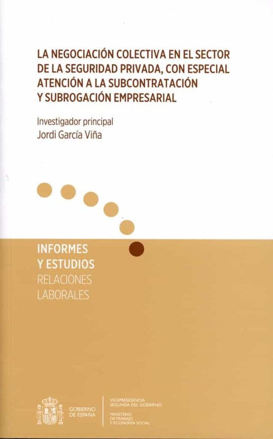 Negociacion Colectiva En El Sector De La Seguridad Privada Con Especia