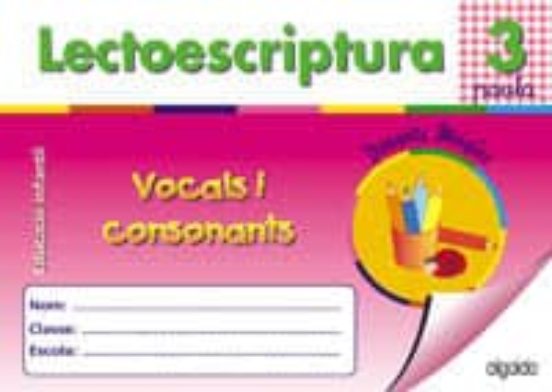 Lectoescritura 3 Consonantes 1