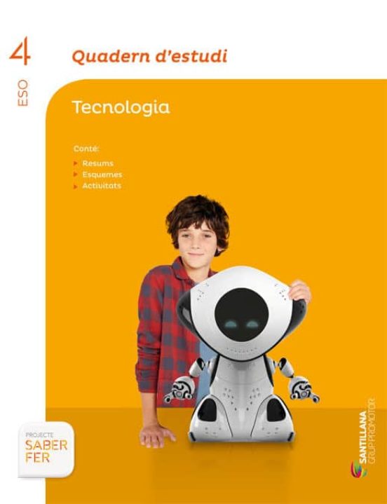 Tecnologia 4º Eso Cuaderno Estudio Saber Fer Catala Ed 2016
