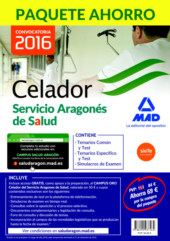 Celador Del Servicio Aragonés De Salud
