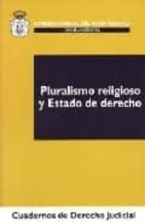 Pluralismo Religioso Y Estado De Derecho