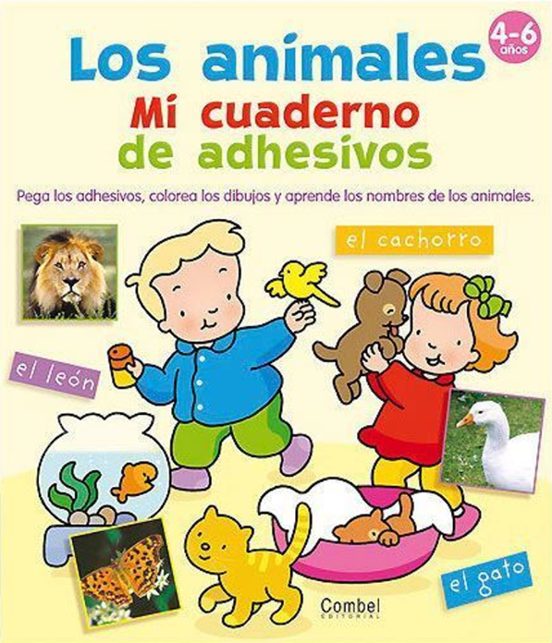 Los Animales: Mi Cuaderno De Adhesivos