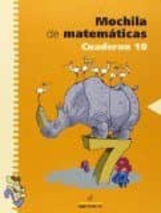 Mochila Matemáticas 10 Educacion Primaria