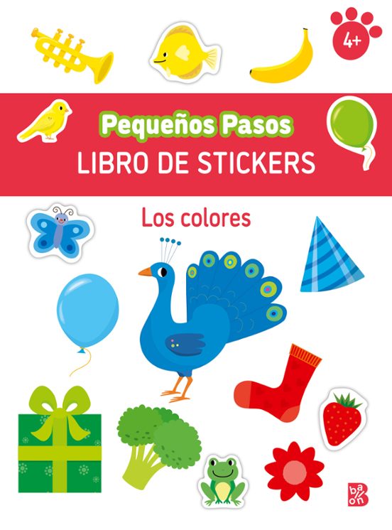 Pequeños Pasos Libro De Stickers. Los Colores