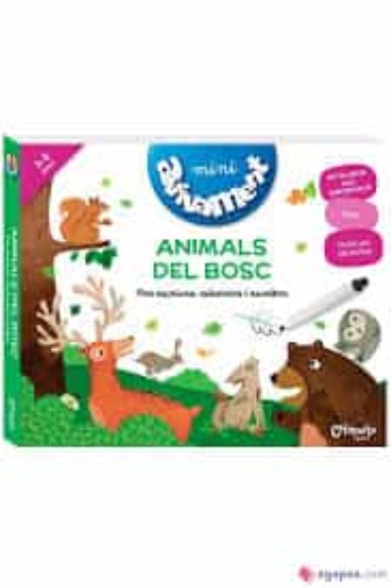 Mini Avivament Animals Del Bosc. Per Escriure Esborrar I Escolta R