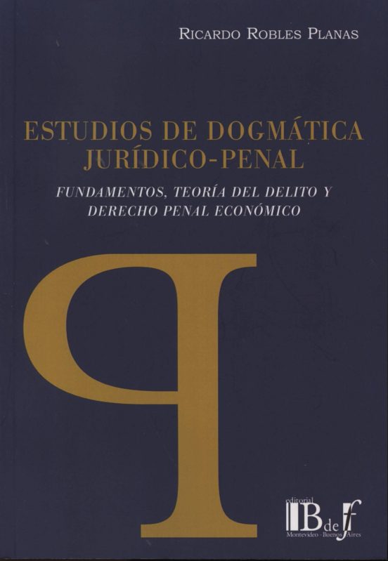 Estudios De Dogmática Jurídico-penal