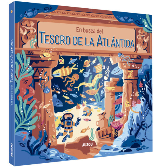 En Busca Del Tesoro De La Atlántida. Libro Juego
