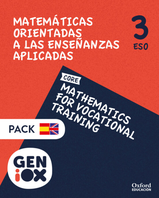 Geniox Math 3º ESO Pack Bilingüe