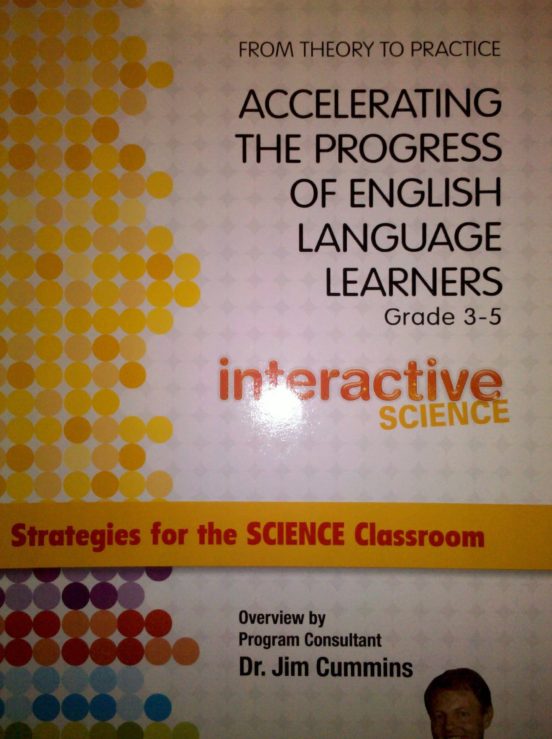 Science 2012 English Language Learner Handbook Grade 3/5