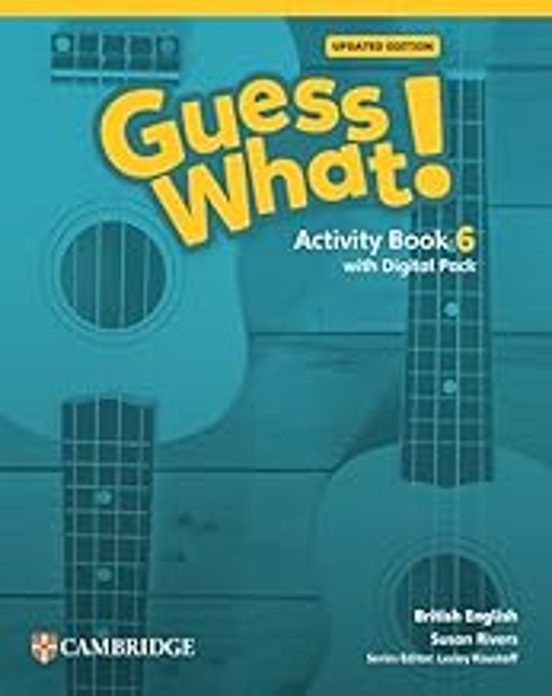 Guess What! British English Level 6 Activity Book With Digital Pack Up