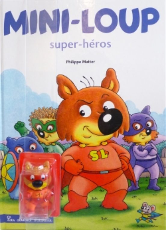 Mini-Loup Super Heros Avec Figurine Ml Super