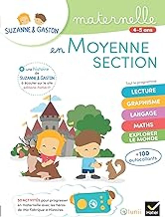 Suzanne & Gaston en Moyenne Section: Maternelle 4-5 Ans