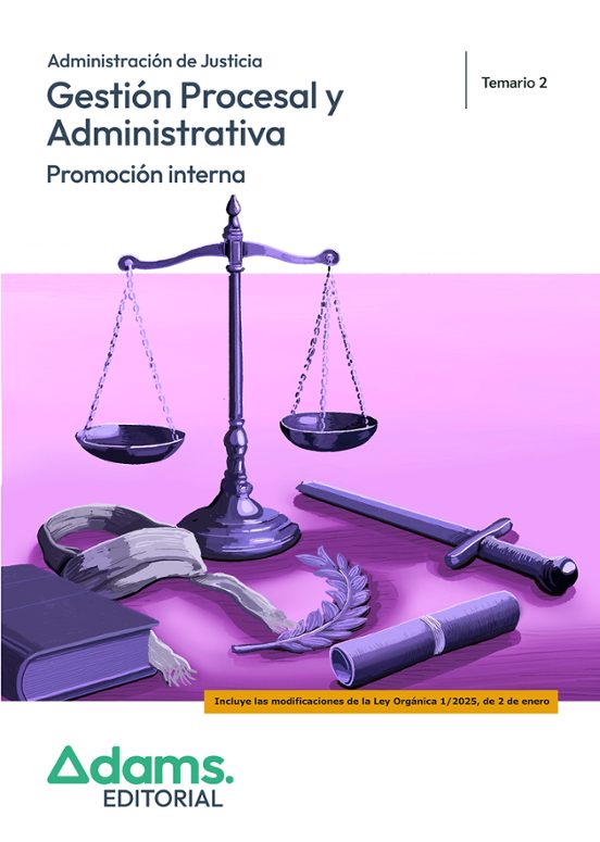 Gestión Procesal Y Administrativa. Promoción Interna. Temario 2