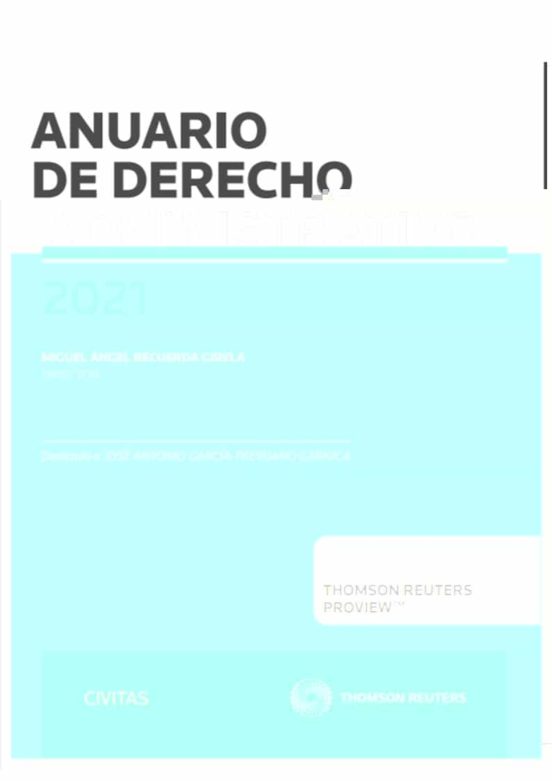 Civitas: Anuario De Derecho Administrativo 2021