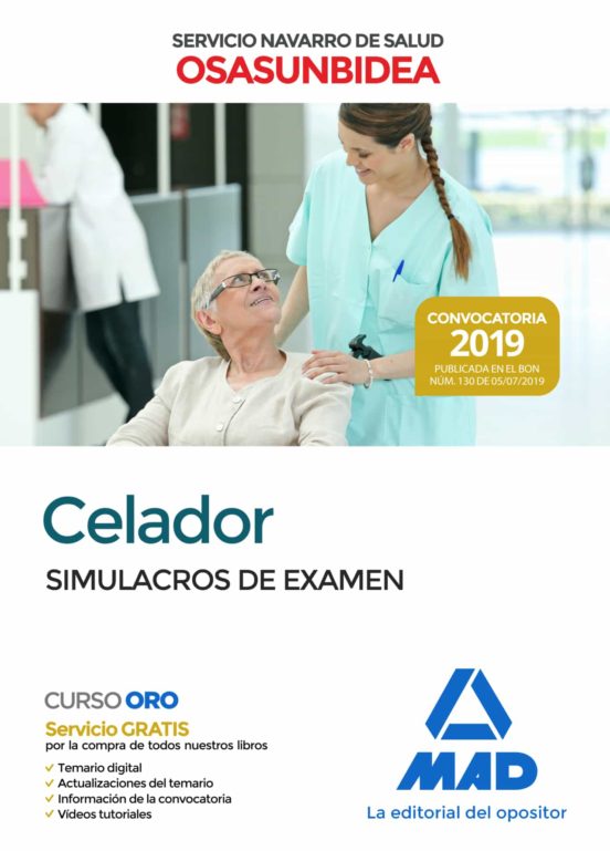 Celador Del Servicio Navarro De Salud-Osasunbidea. Simulacros De Examen
