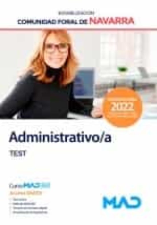 Administrativo/a De La Administración De La Comunidad Foral De Navarra . Test