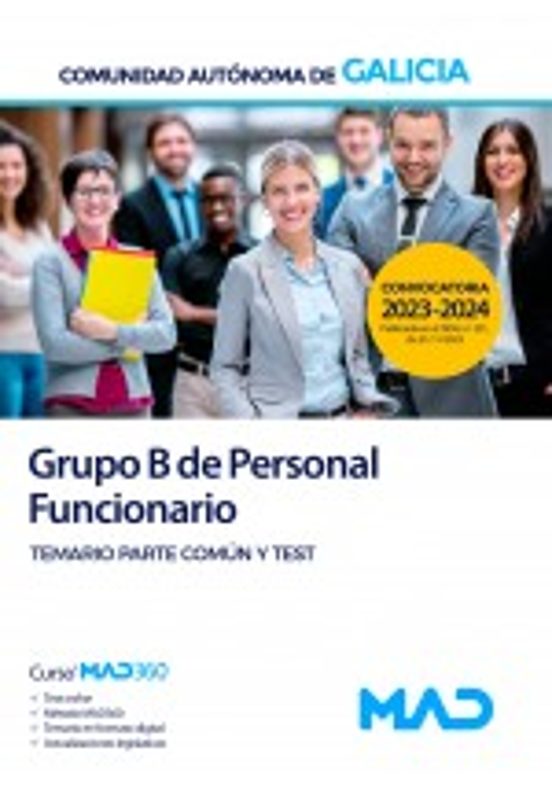 Grupo B Personal Funcionario De La Comunidad Autonoma De Galicia