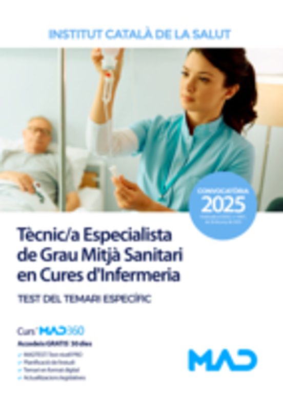 Técnic/a Especialista De Grau Mitjá Sanitari En Cures D Infermeri A