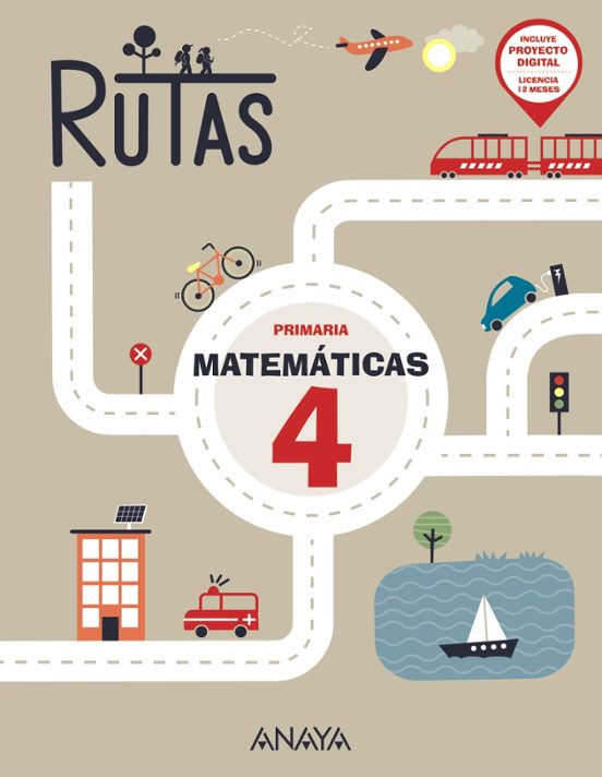 Matemáticas 4º Educacion Primaria Rutas