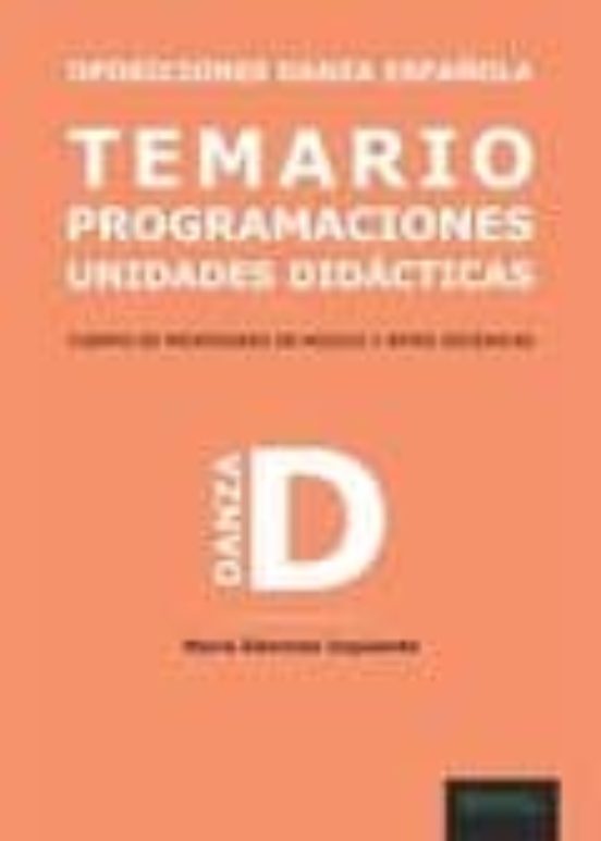 Oposiciones Danza Temas Actualizados Unidades Didácticas