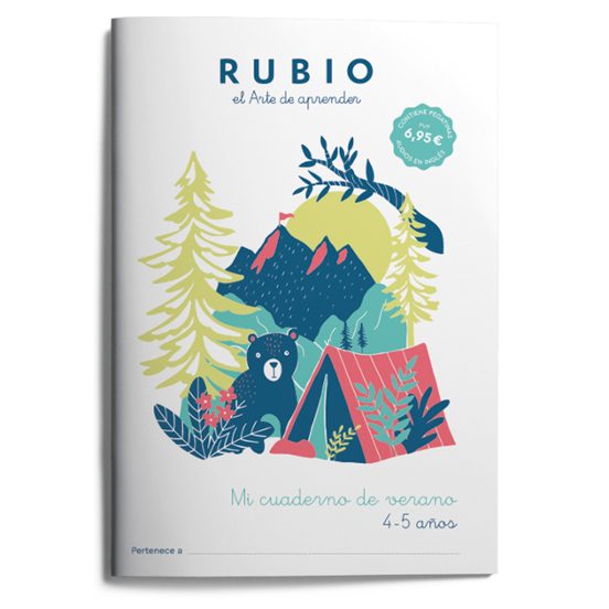 Mi Cuaderno De Verano RUBIO. 4-5 Años