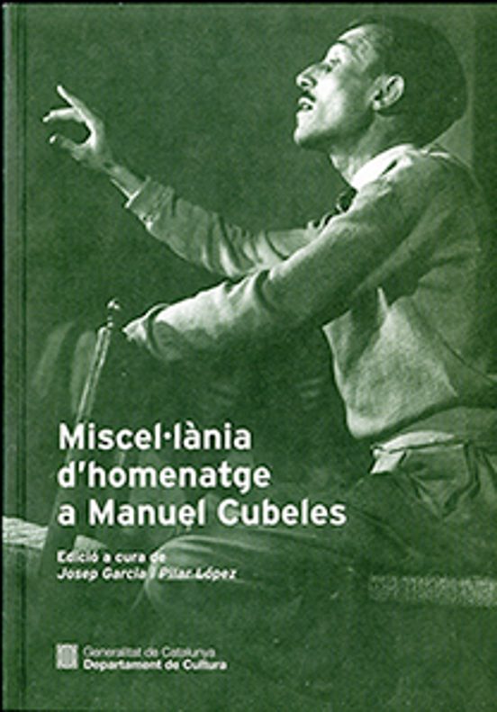 Miscellania Dhomenatge A Manuel Cubeles