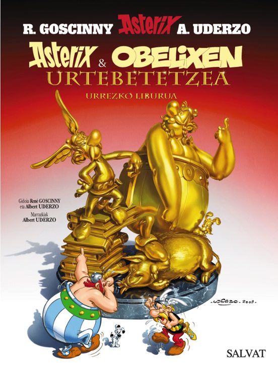 Asterix Eta Obelixen Urtebetetzea. Urrezko Liburua