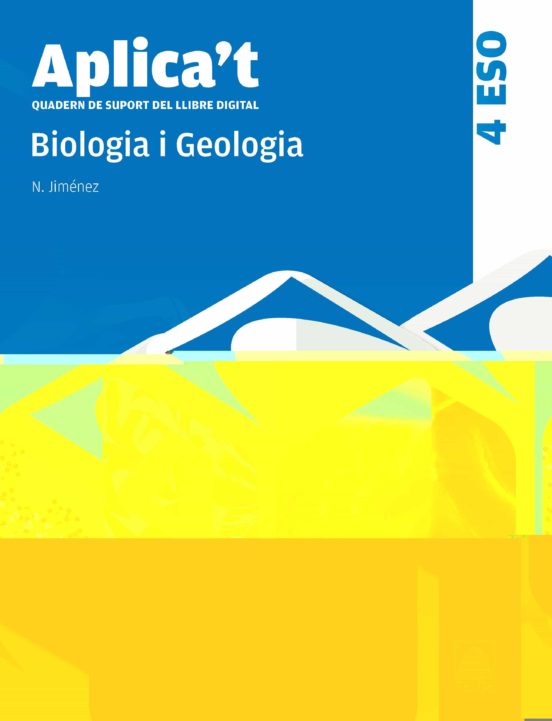 Biologia Geologia 4º ESO Cataluña Ed 14 Aplica T