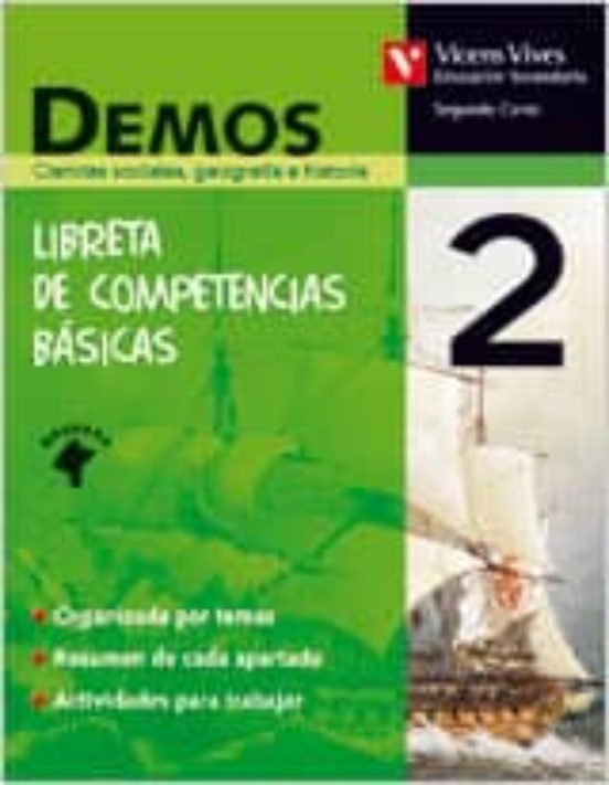 Ciencias Sociales: Demos 2º ESO Libreta de Competencias Basi