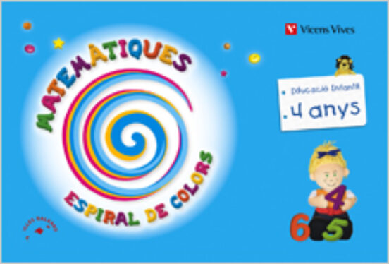 Espiral de Colors. Matemàtiques. Illes Balears. 4 Anys Infantil