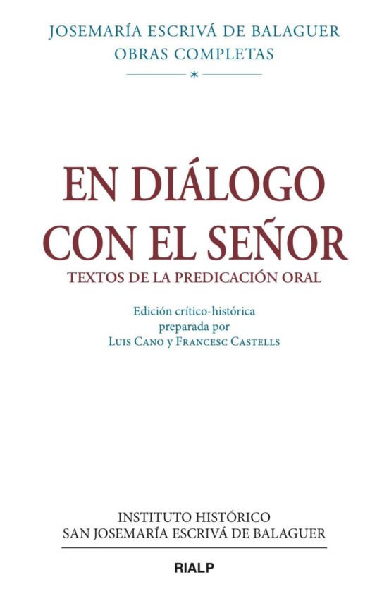 En Dialogo con el Señor