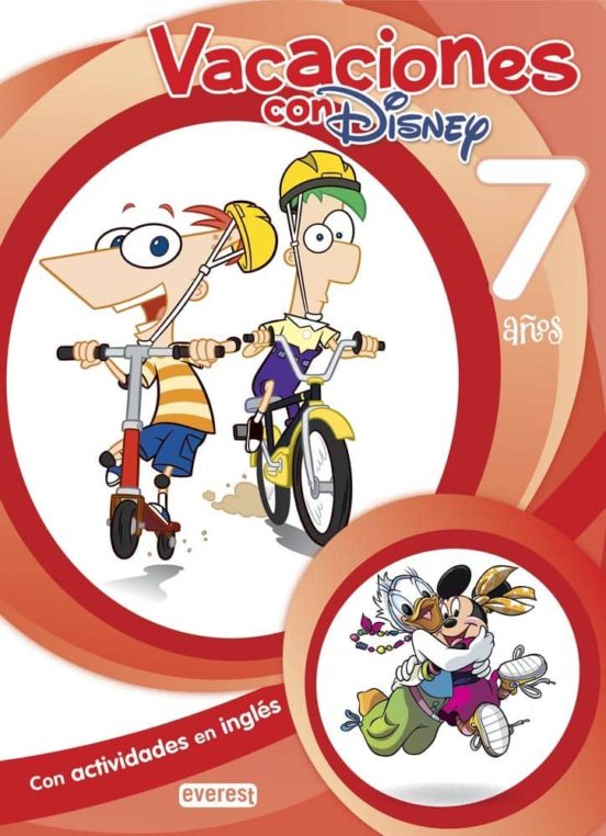 Vacaciones Con Disney. 7 Años Con Actividades En Ingles