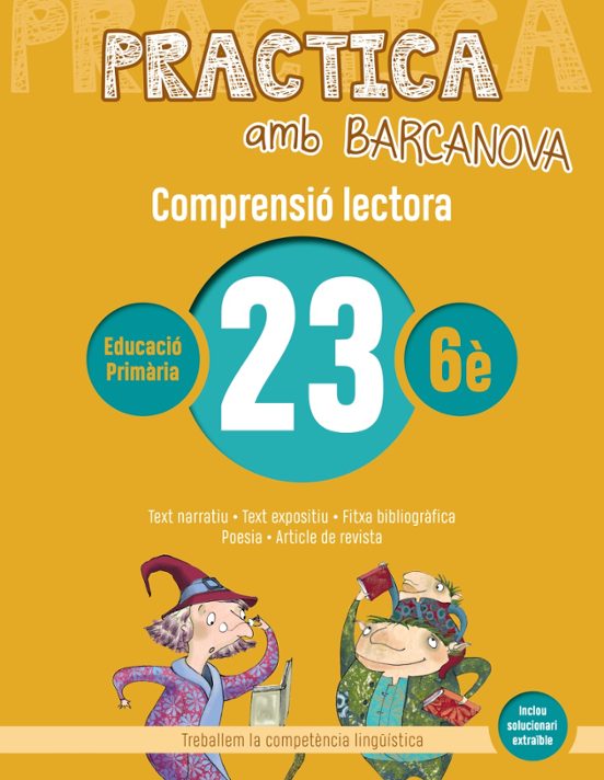 Comprensio Lectora 23 6º Educacion Primaria Practica Amb Barcanova Ed