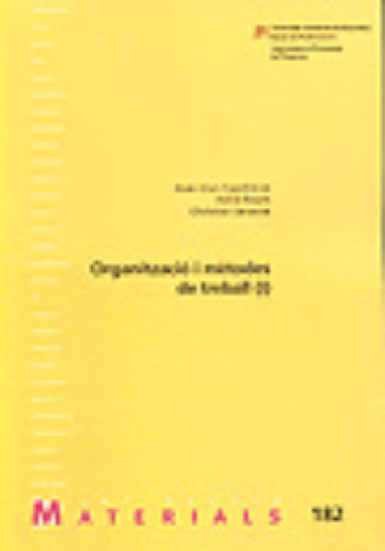 Organització I Métodes De Treball