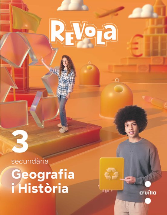 Geografía i Historia 3º ESO Projecte Revuela Cataluña Ed 2022