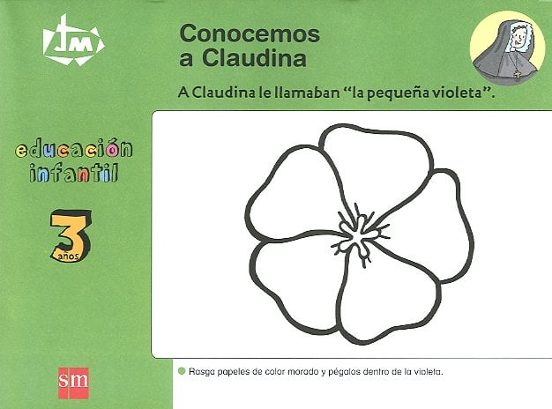 Conocemos A Claudina Infantil 3 Años Congregación De Jesús-maría