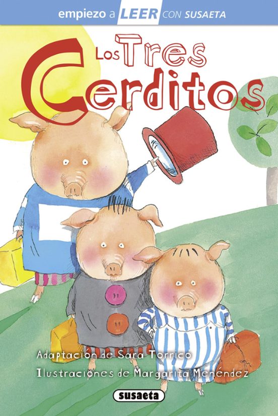 Los Tres Cerditos Empiezo A Leer 6-7 Años Letra Ligada