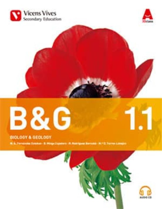 Biology & Geology. Book 123 and 3 Cd S 1º ESO Naturales Anda