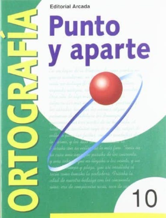 Nº 10 Serie Verde Punto Y Aparte Ortografia 3º - 4º Educacion Primaria