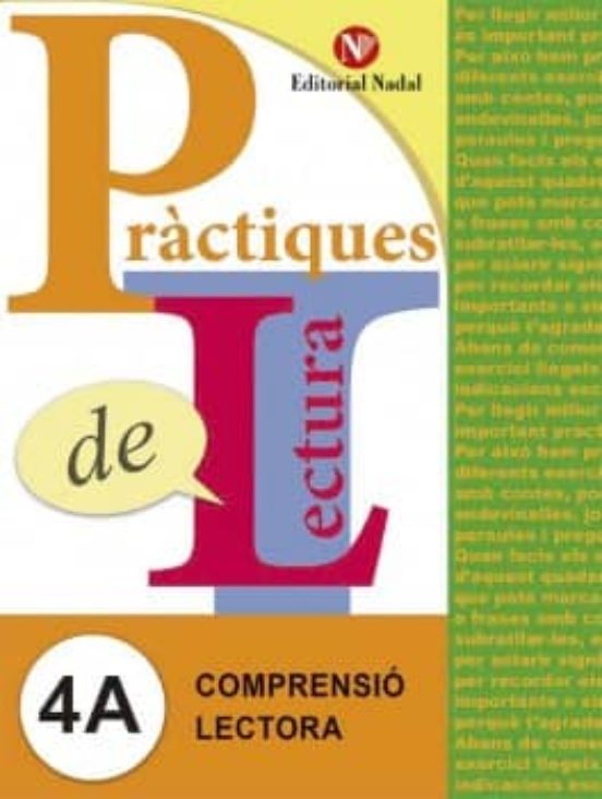 Comprension Lectora Pràctiques De Lectura 4a C.m. 4º Curs