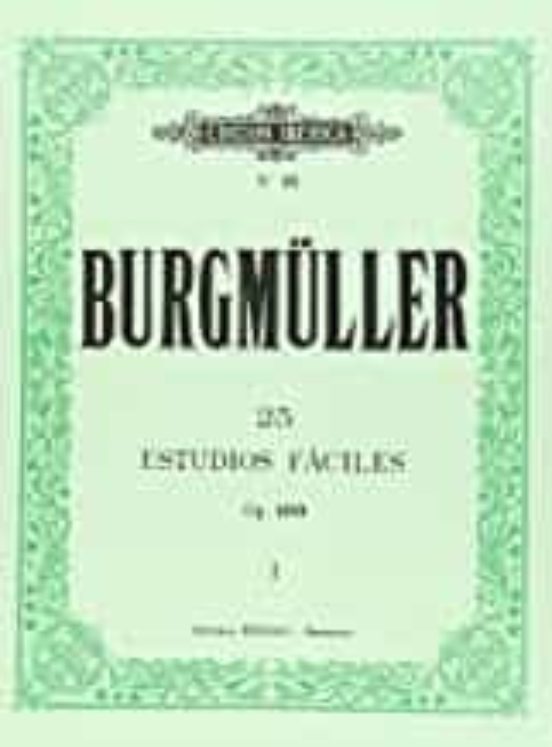 25 Estudios Faciles Op. 100: Para Piano